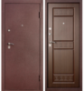Дверь Толстяк 10 см медный антик Венге/ Белый ясень