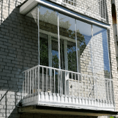 Безрамное остекление для балконов и лоджий