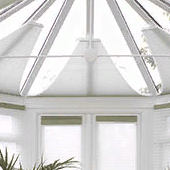 Потолочные шторы плиссе